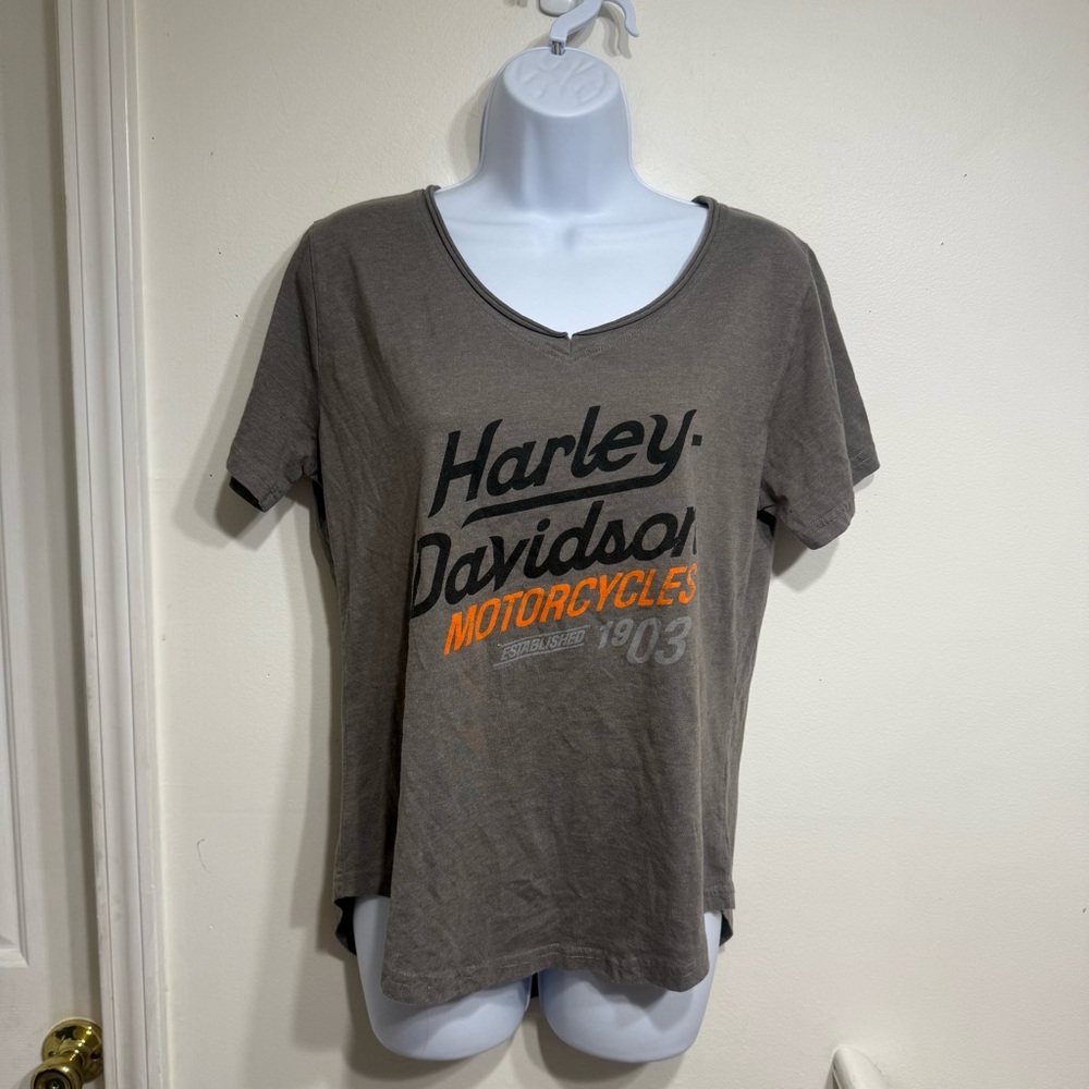 Harley Davidson size M biker top
